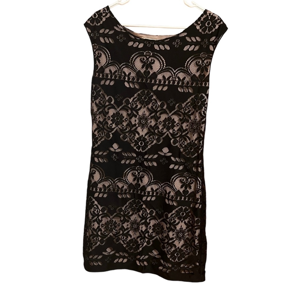 Max Studio Lace Sheath Dress